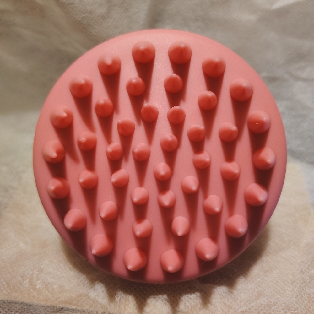 Pink scalp massager - Picture 3 of 3